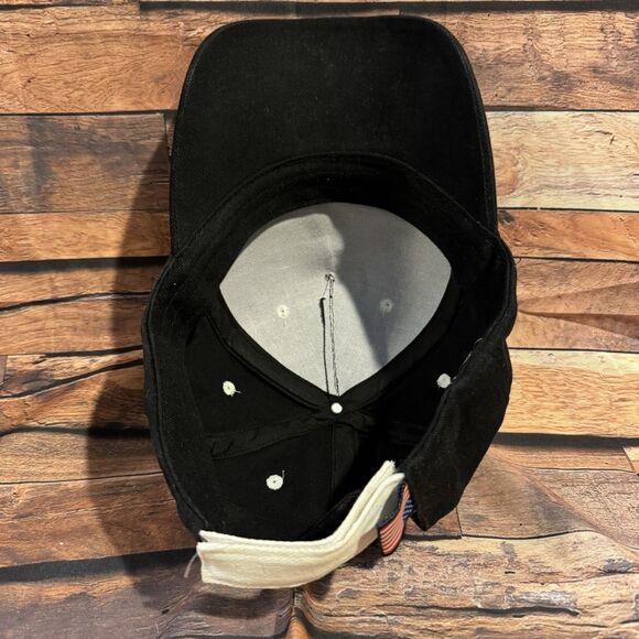 Dublin Michigan The Jerky Place Hat Cap Black Adjustable Flame Cobra Headwear - Picture 5 of 7